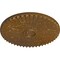 Ekena Millwork Shakuras Ceiling Medallion (For Canopies up to 5 1/2"), 29 1/2"OD x 2"P, Smokey Topaz Crackle CM30SHSTC - alternate 3